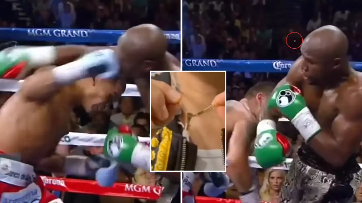 Boxer who 'knocked out Floyd Mayweather's tooth' still wears it around his neck to this day