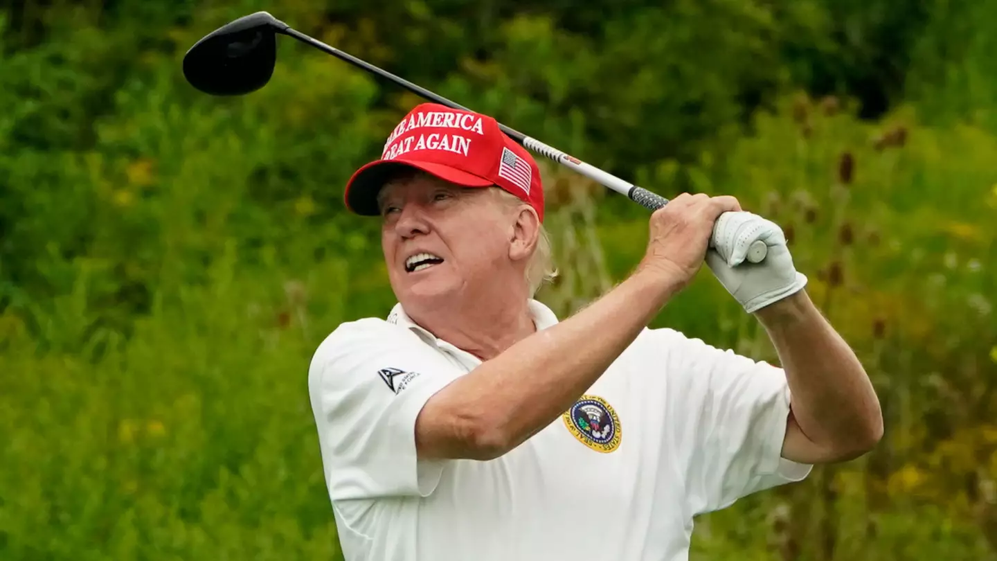 Donald Trump has 'snipers in bushes' in golf games as football star opens up on 'mad' round with President
