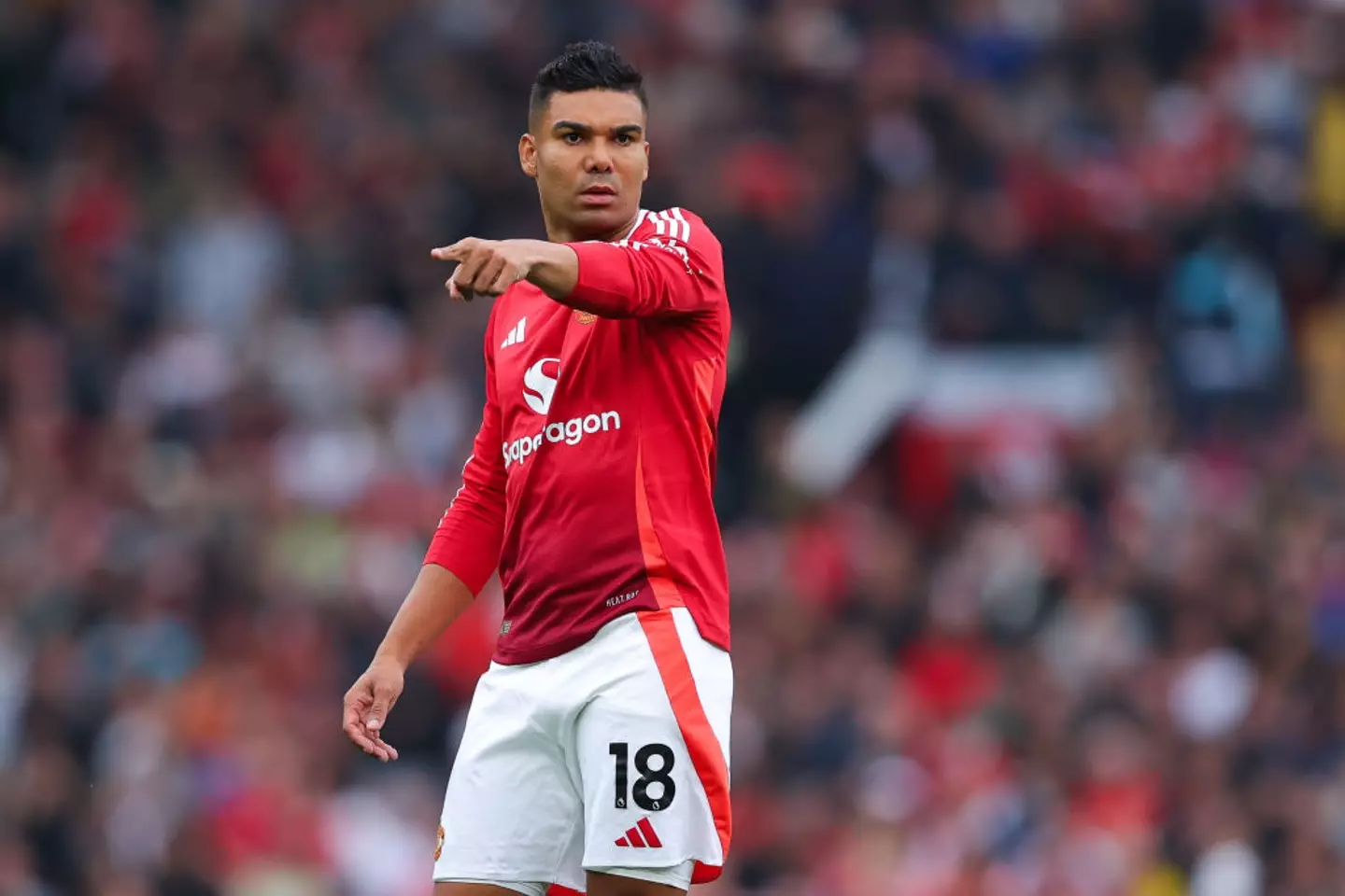 Casemiro looks set to remain at United (Image: Getty)