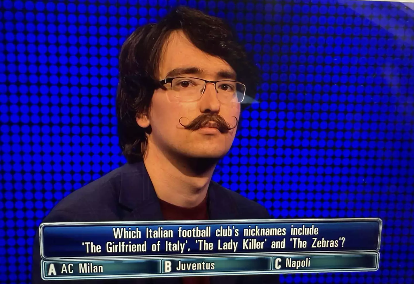 The question featured on a recent episode of The Chase. Image credit: ITV