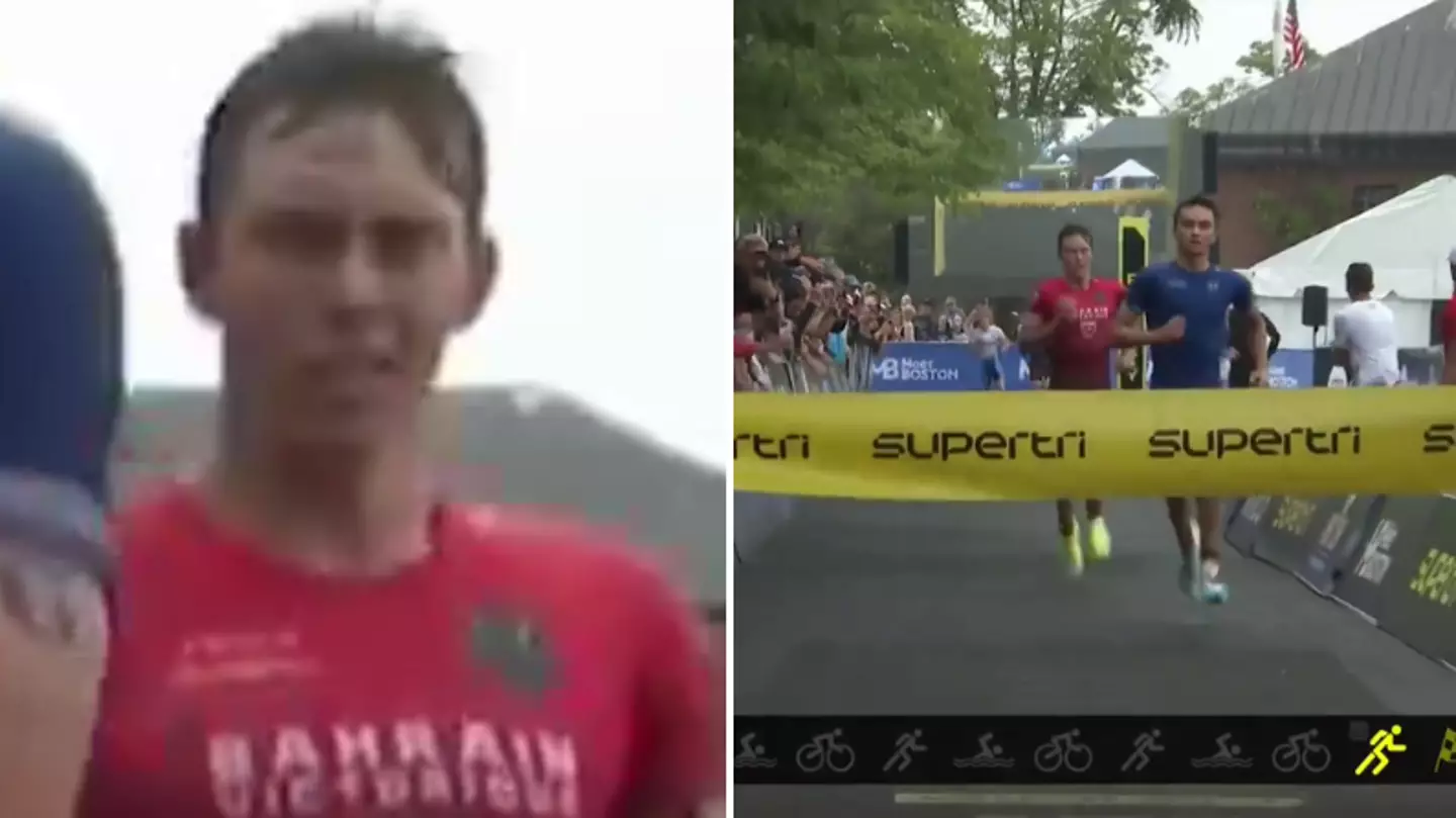 Alex Yee’s Olympic rival fuming at what he did when crossing the line after beating him again