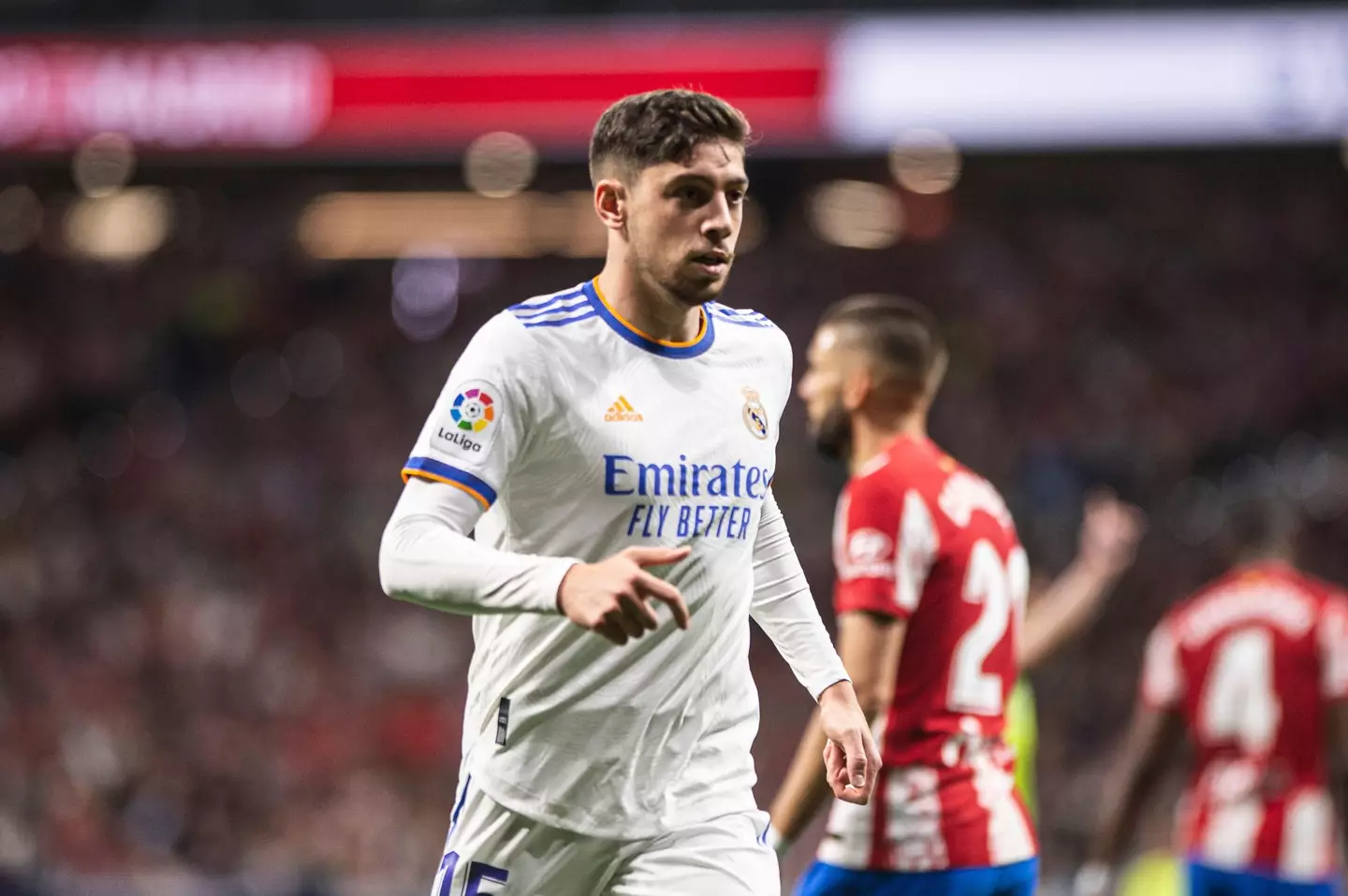 Valverde wasn't happy with Salah. Image: PA Images