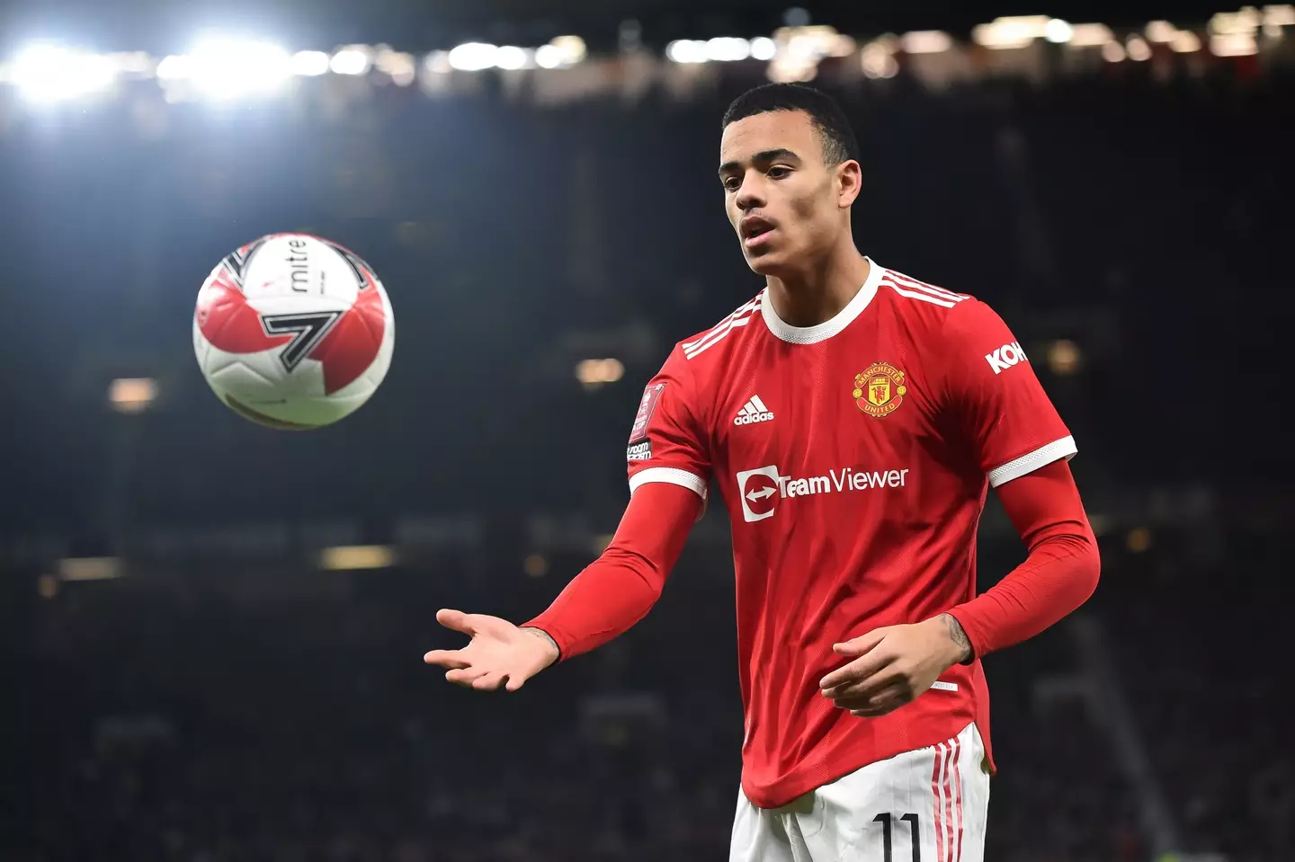 Greenwood has not played for United since January. Image: Shutterstock