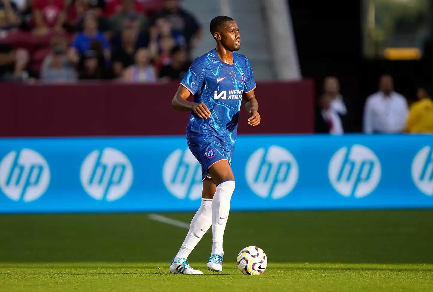 Tosin Adarabioyo in action for Chelsea