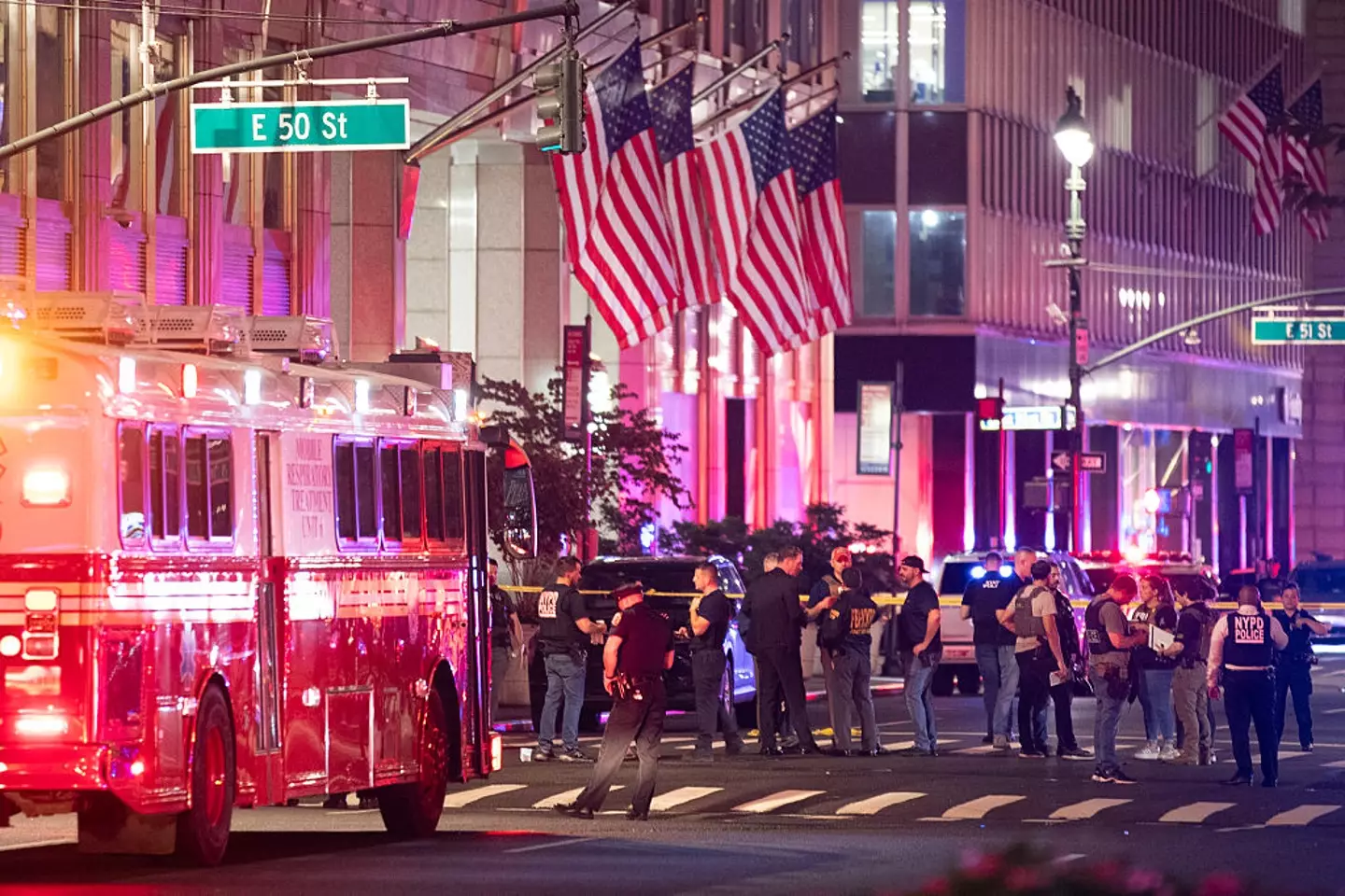 Four were killed in the shooting in New York. (Image: Getty)