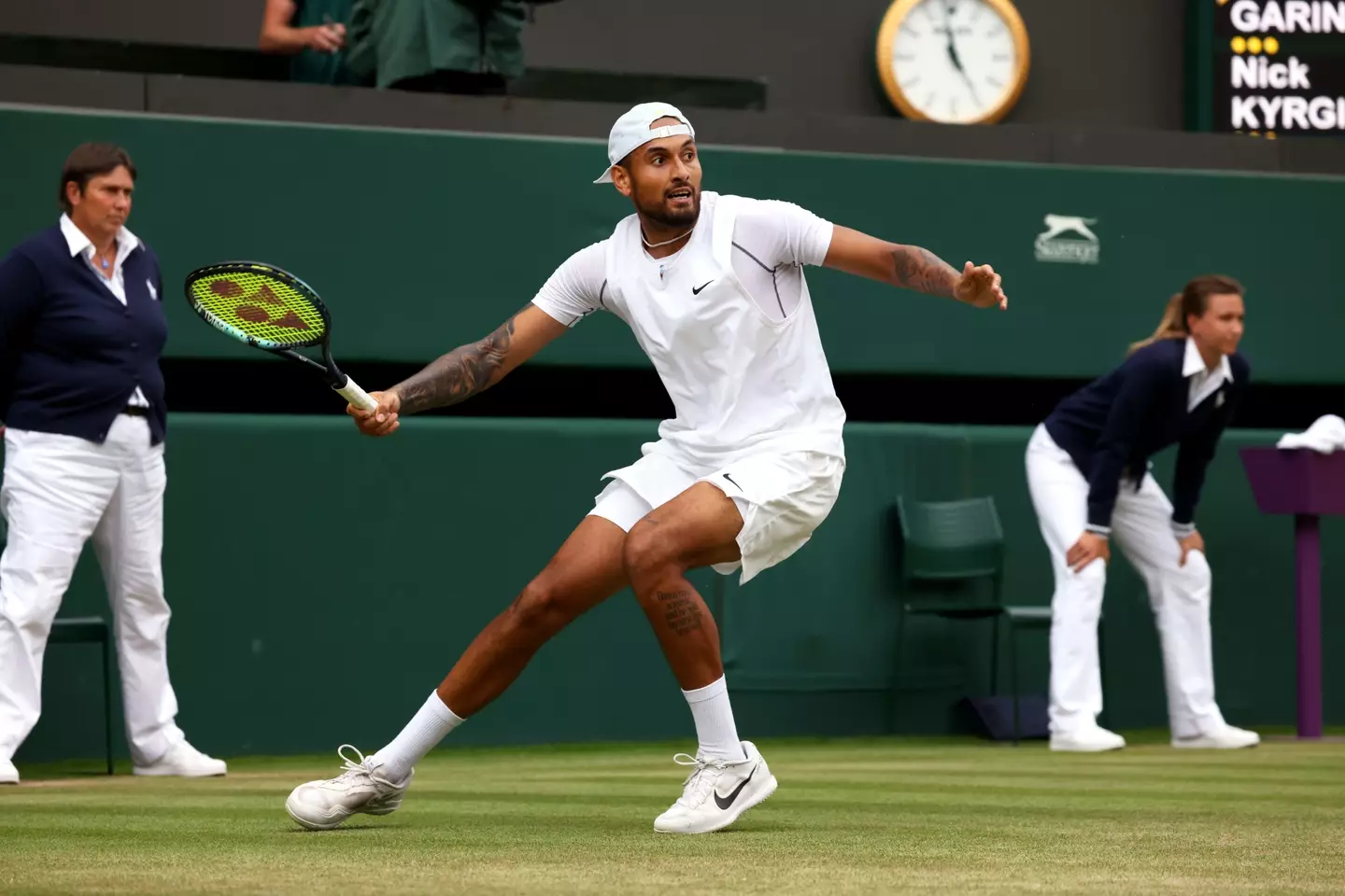 Kyrgios is through to his first ever Grand Slam final (Image: Alamy)