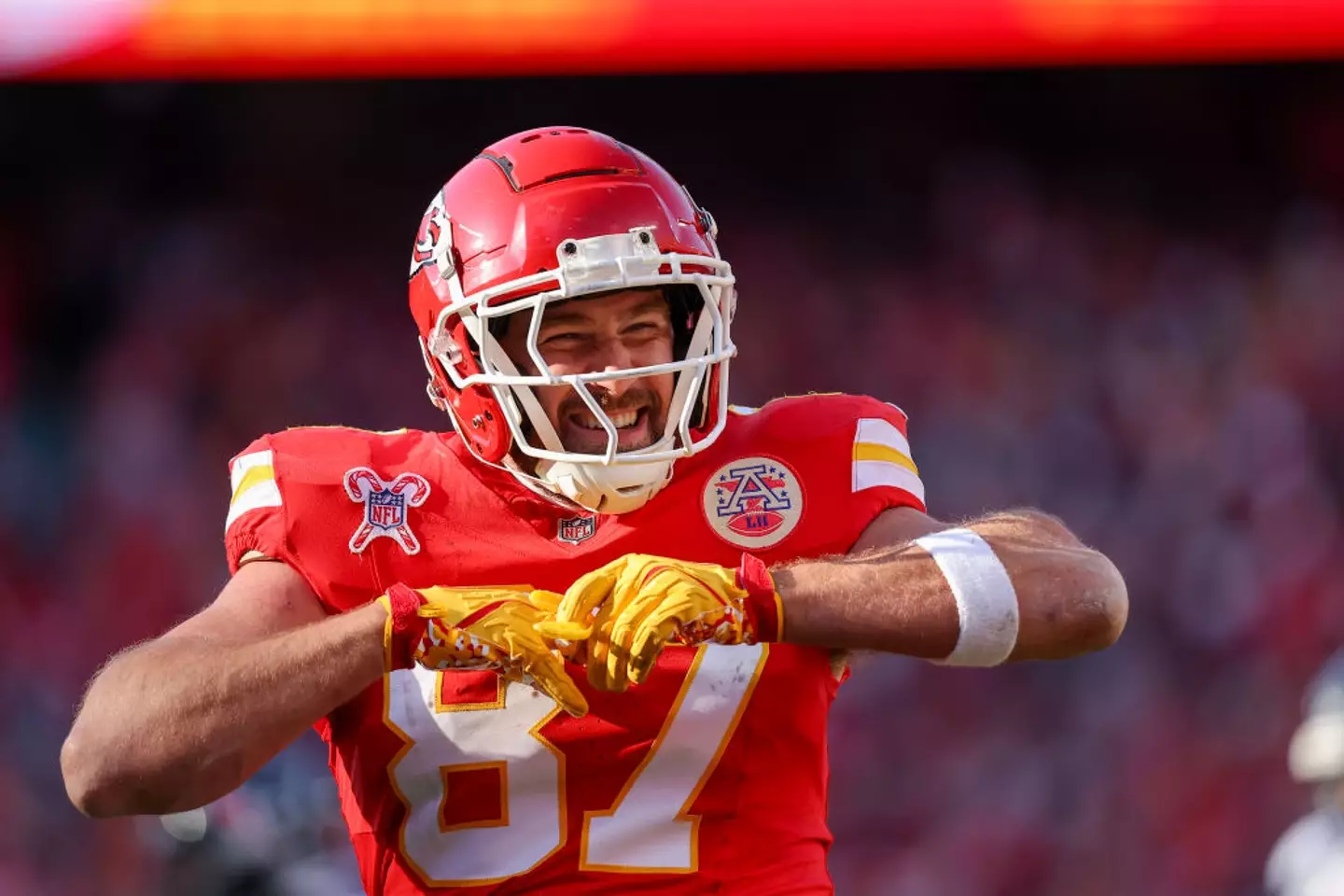 Travis Kelce is dating Taylor Swift (Credit:Getty)