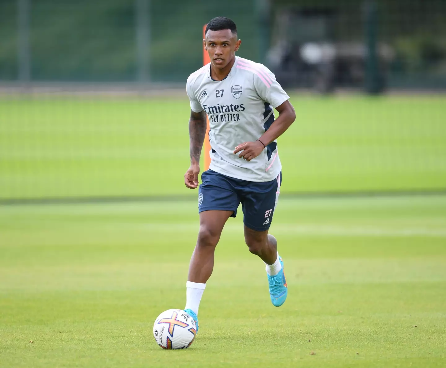 Marquinos has made just six appearances for Arsenal (Getty)
