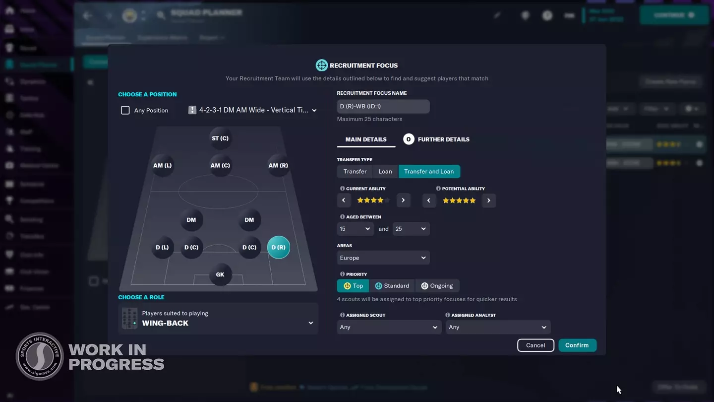 Image credit: Sports Interactive/Football Manager 2023