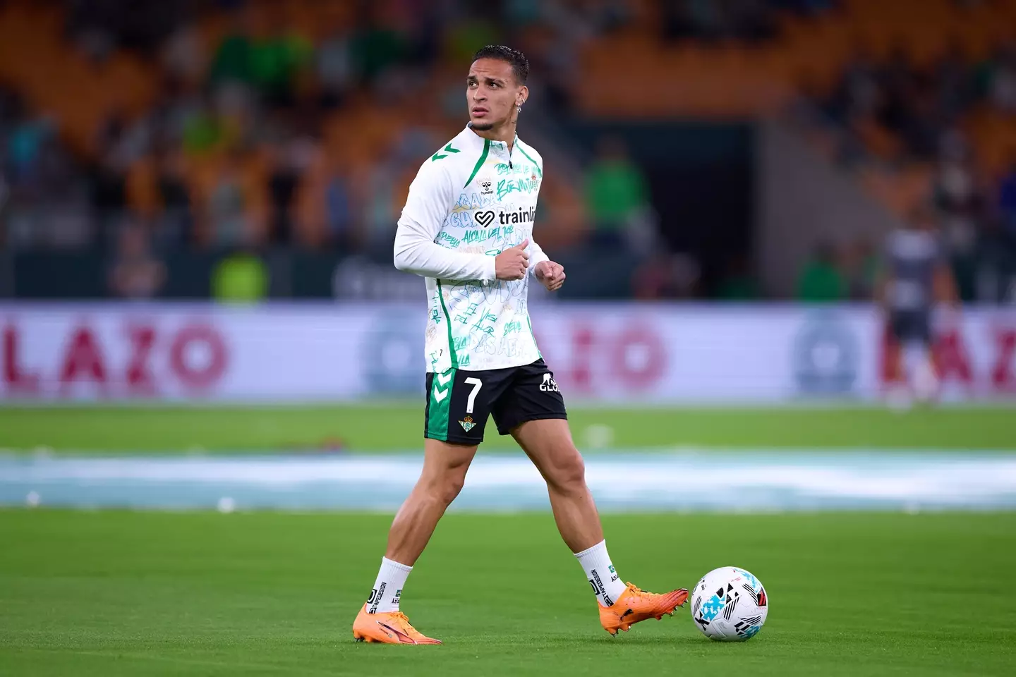 Antony sealed a permanent switch to Real Betis after a productive loan. Image: Getty