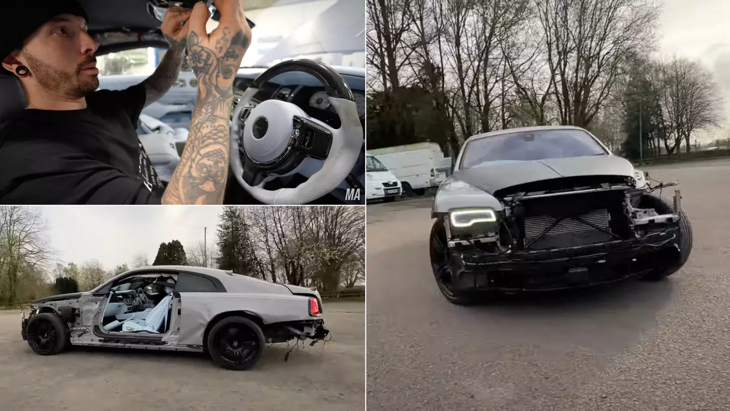 YouTuber who fixed Marcus Rashford's Rolls Royce finally attempts to drive it on the road
