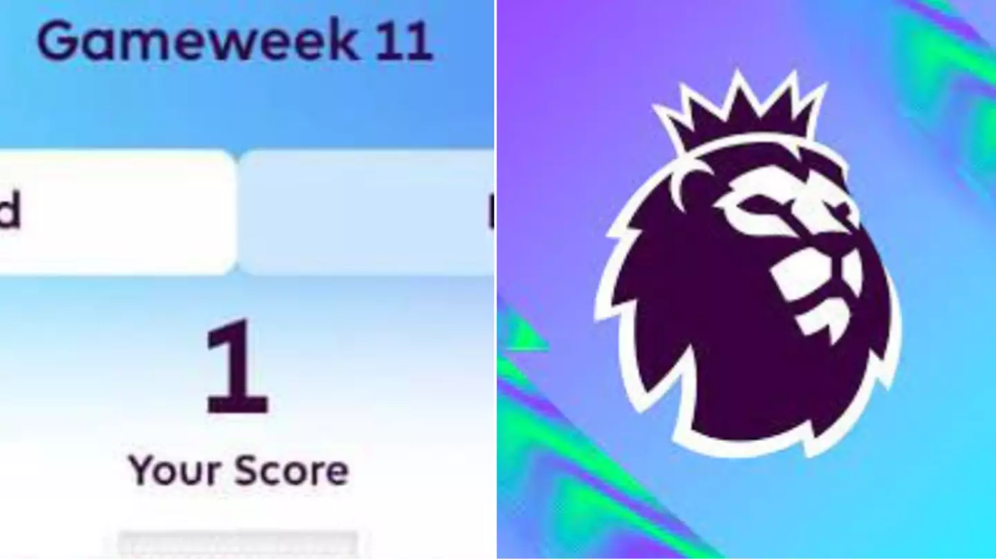 Fantasy Premier League player scores ONE point as team from Matchday 11 goes viral