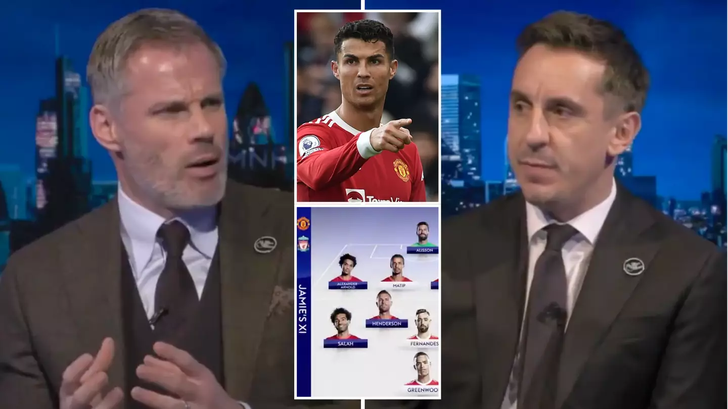 Jamie Carragher Snubs Cristiano Ronaldo From Man United And Liverpool Combined XI, Says He Wouldn't Get In Reds' Team