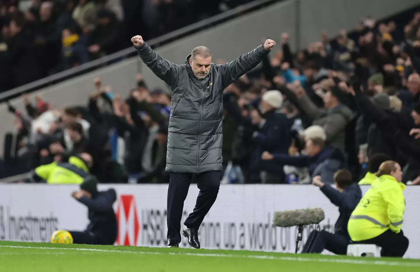 Ange Postecoglou has led Spurs to the Carabao Cup semi-finals. Image: Getty