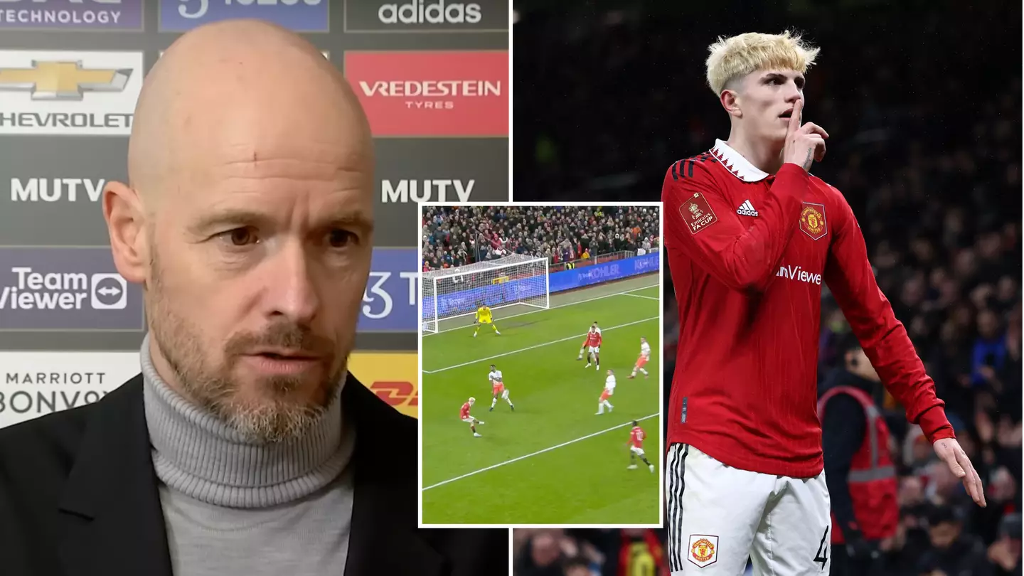 Man United boss Erik ten Hag reveals what he told Alejandro Garnacho before West Ham match