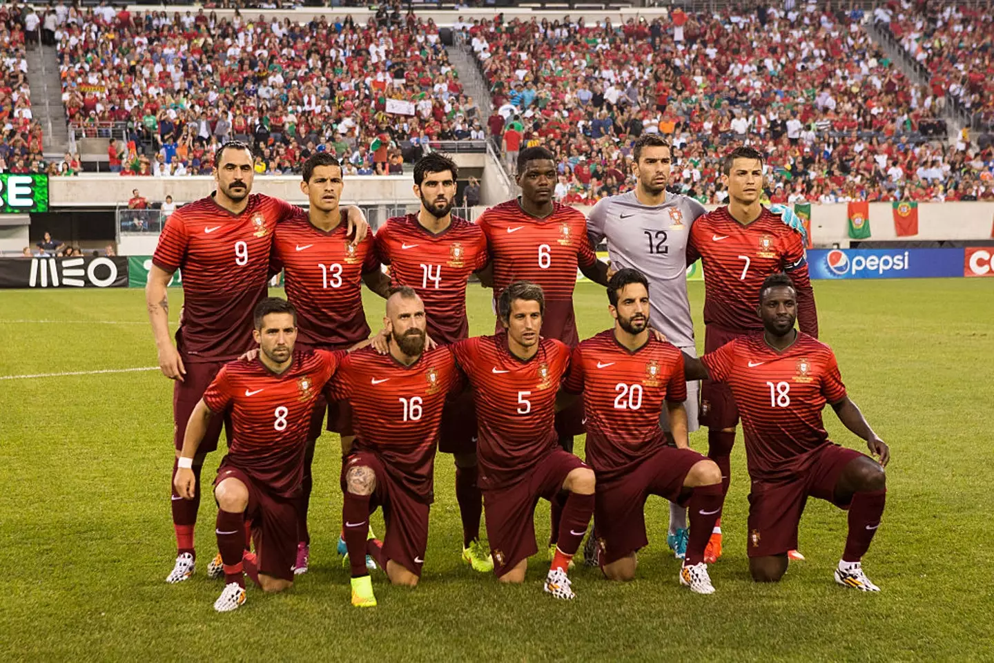 Ruben Amorim (20) and Cristiano Ronaldo (7) played together for Portugal - Getty