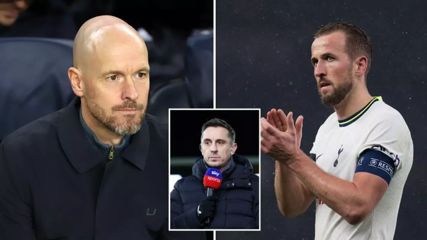 Gary Neville claims Man Utd's Harry Kane pursuit could be over for key reason