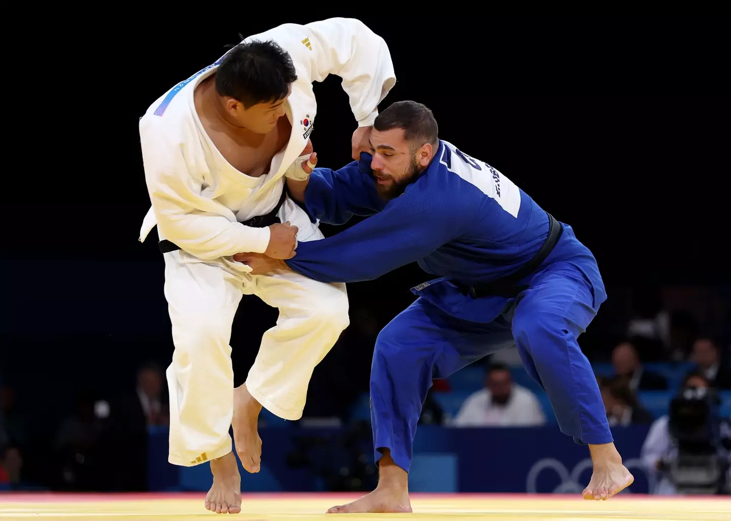 Judo at the 2024 Olympics. Image: Getty