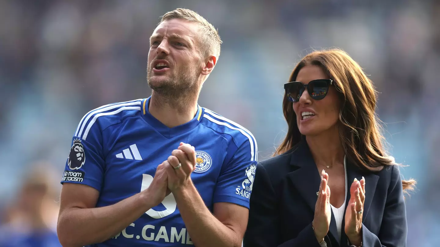 Jamie Vardy drops biggest transfer hint yet alongside wife Rebekah amid Wrexham rumours