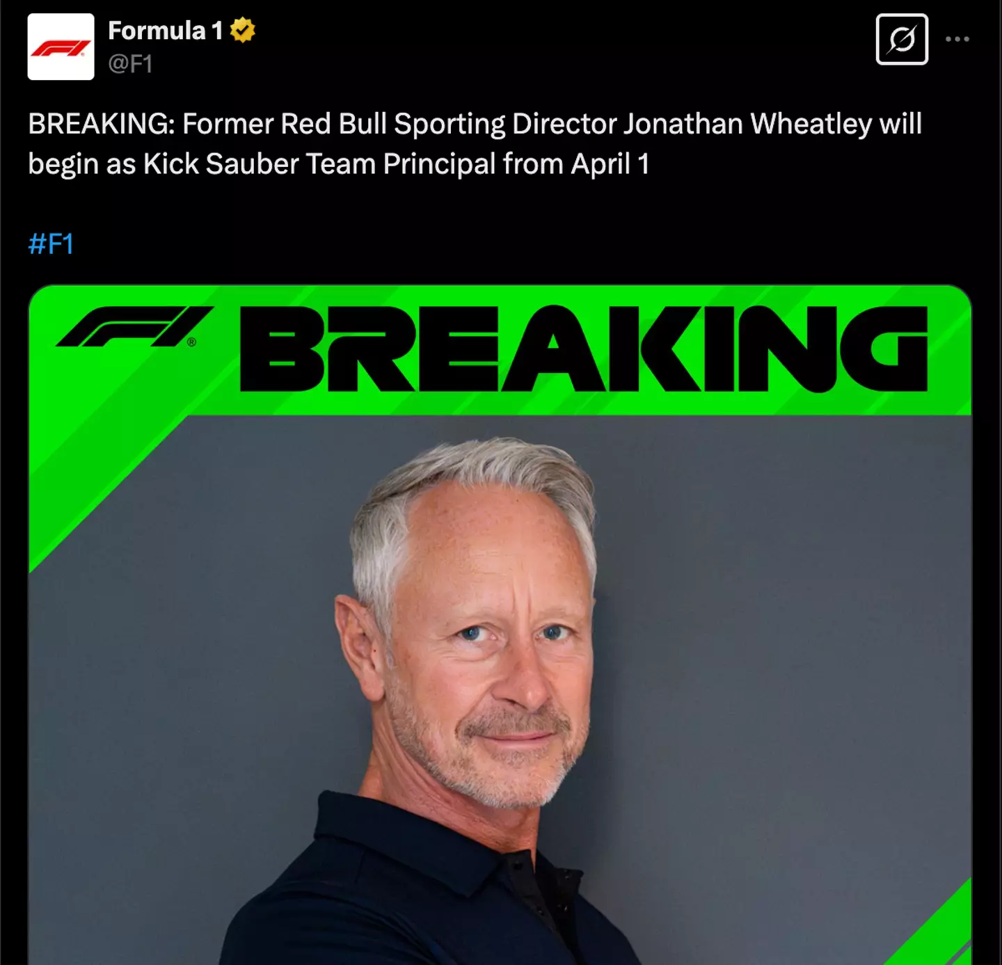 Image: Twitter/F1