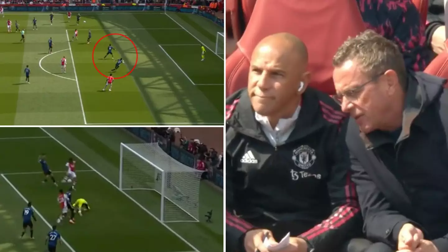 Manchester United Suffer Defensive Disasterclass After Just Two Minutes Against Arsenal, It's Comical