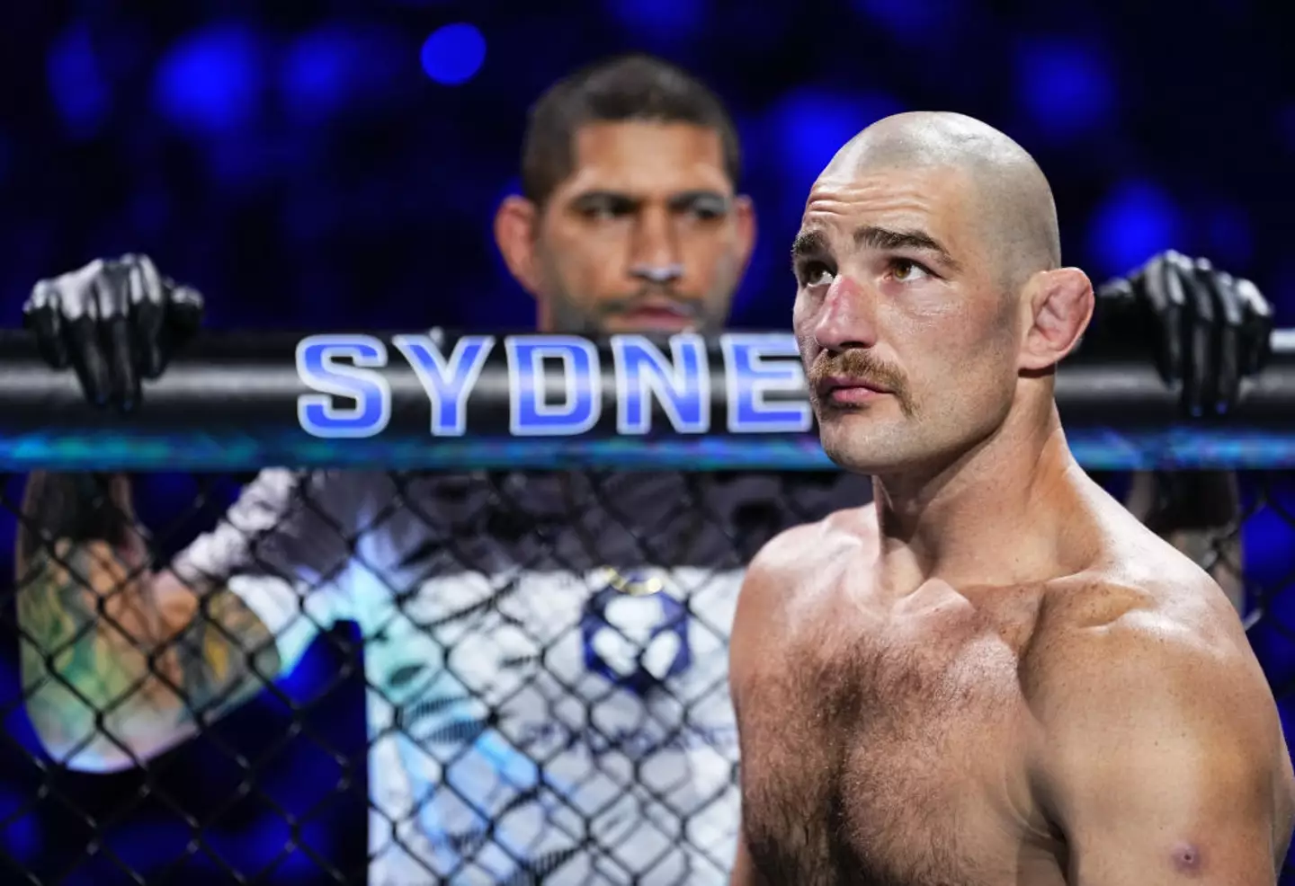 Sean Strickland lost his last fight to Dricus du Plessis. (Image: Jeff Bottari/Zuffa LLC)