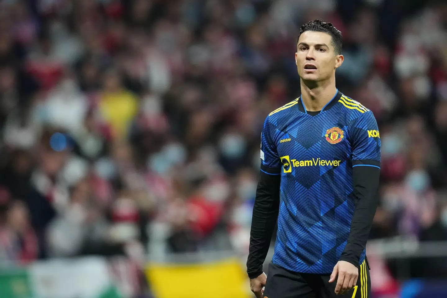Ronaldo failed to have a shot on target against Atletico (Image: PA)