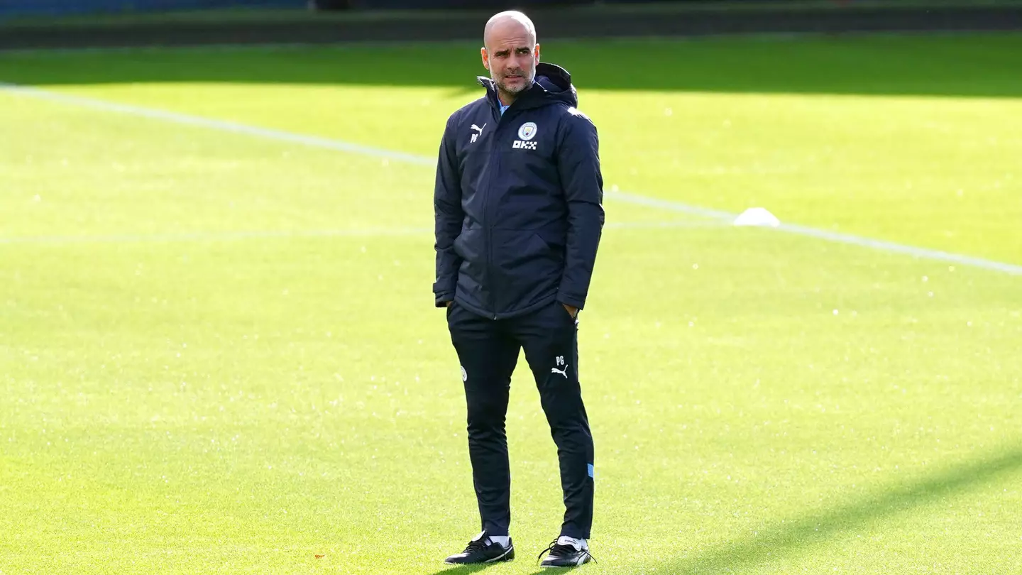 Manchester City manager, Pep Guardiola.