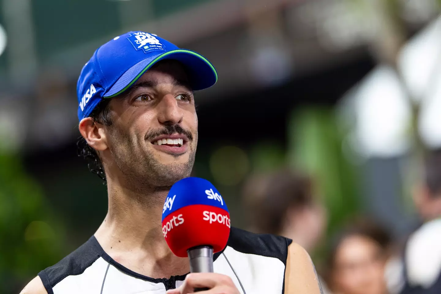Daniel Ricciardo made a brief return to Red Bull this month. Image: Getty