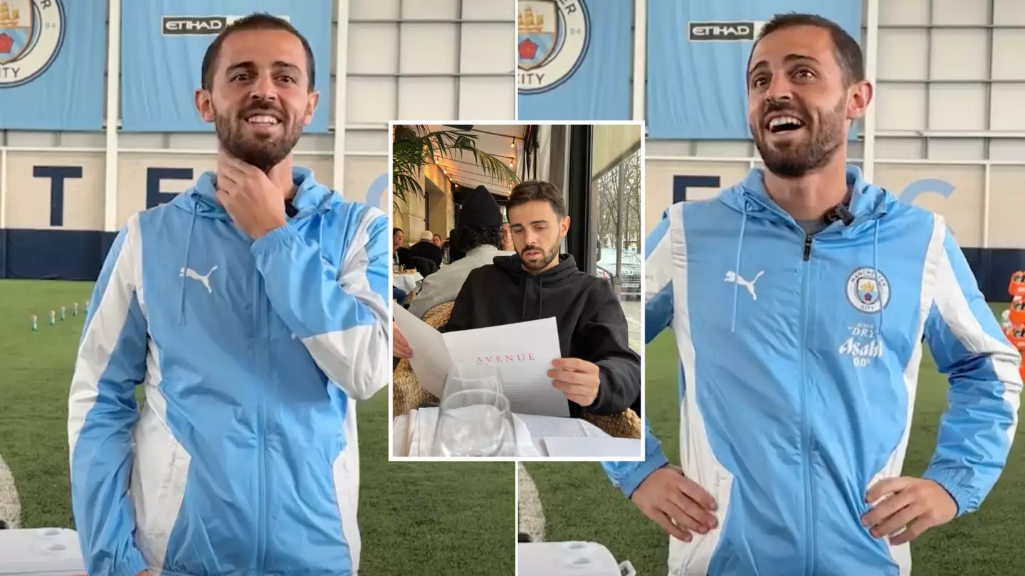 Fans can't believe Man City star Bernardo Silva's go-to cheat meal