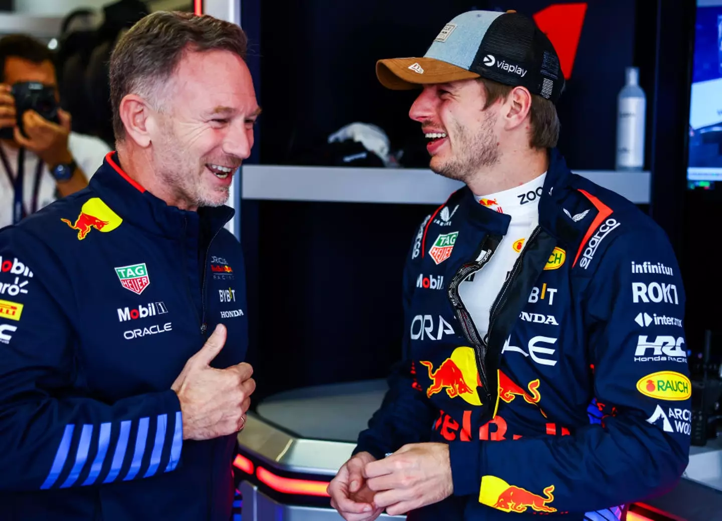 Christian Horner and Max Verstappen have worked together at Red Bull for over 10 years. (Image: Getty)