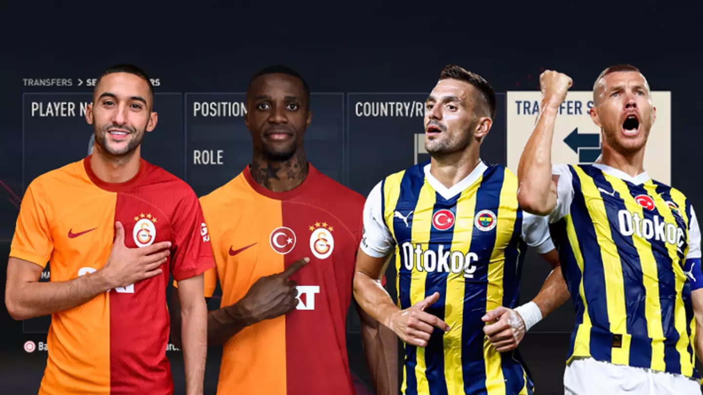 Galatasaray and Fenerbahce have a squad straight out of FIFA career mode