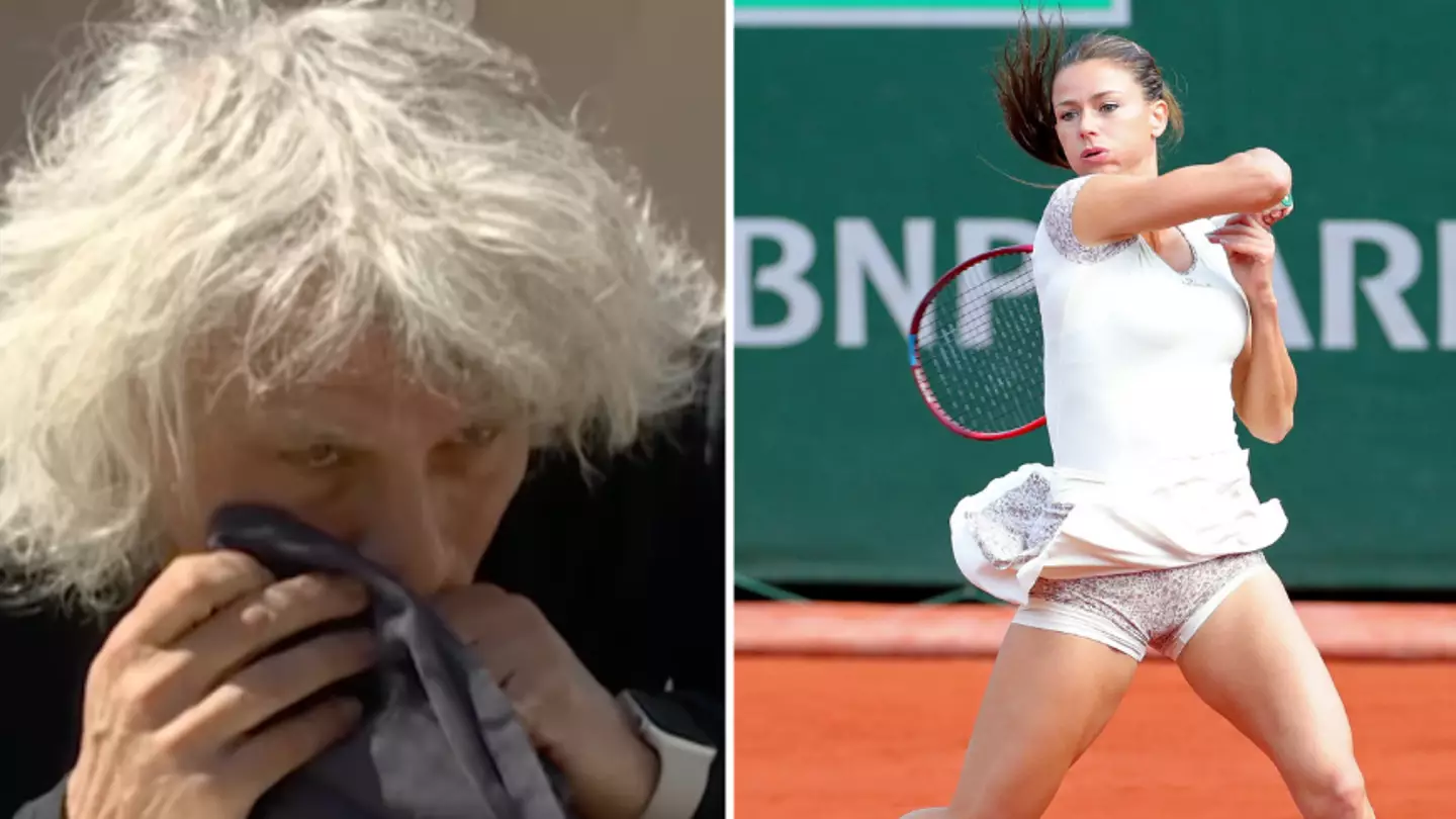 Camila Giorgi's Father Caught Vaping In The Stands During French Open