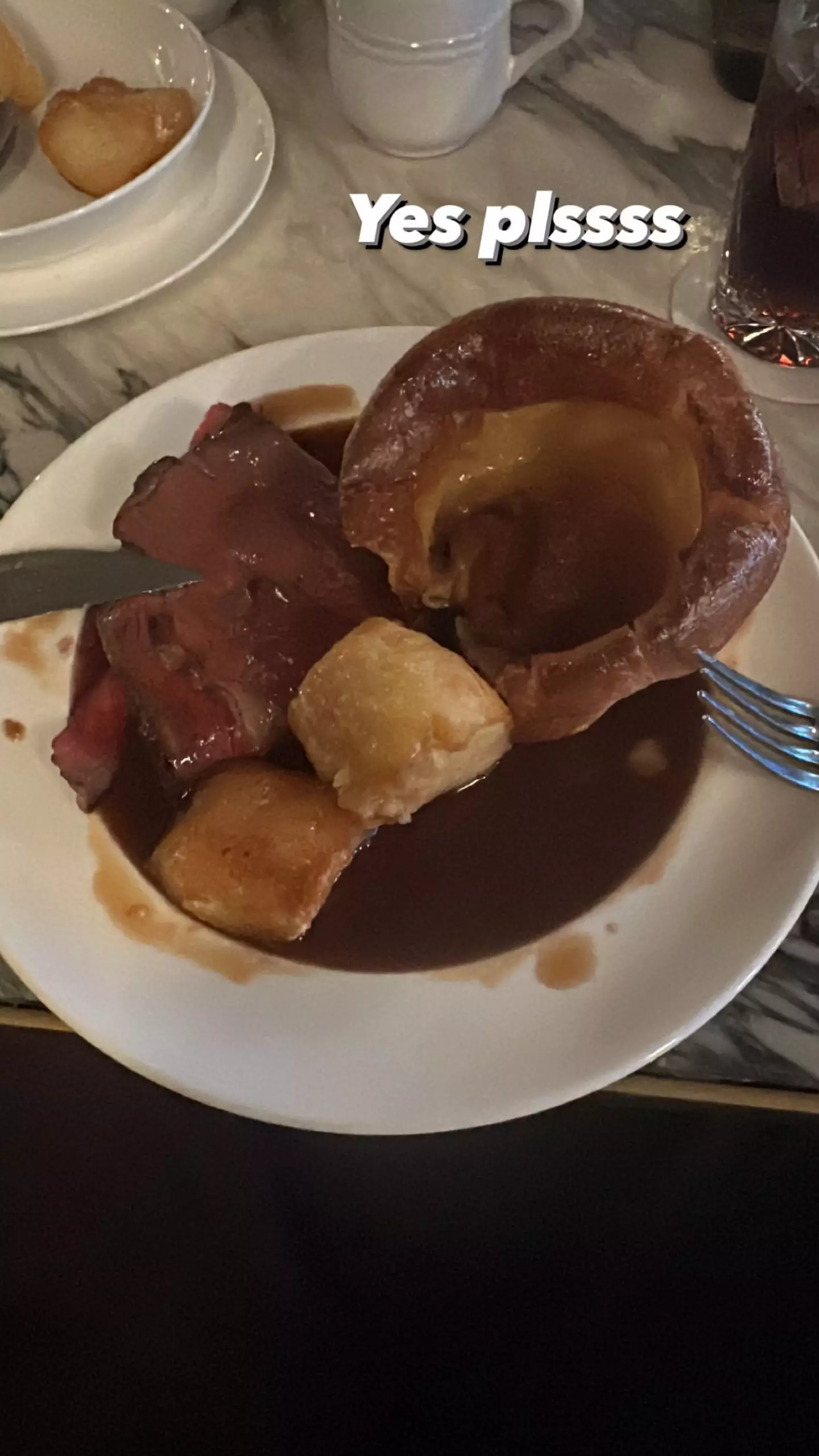Brentford B star Romeo Beckham did not impress fans with his controversial roast dinner photo.