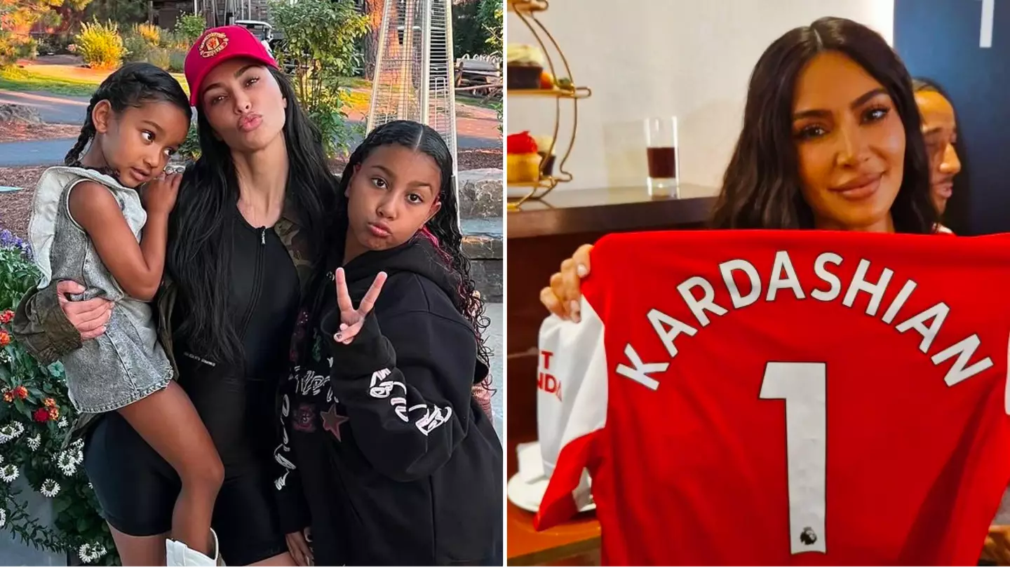 Kim Kardashian reveals love for second Premier League club after attending Arsenal match