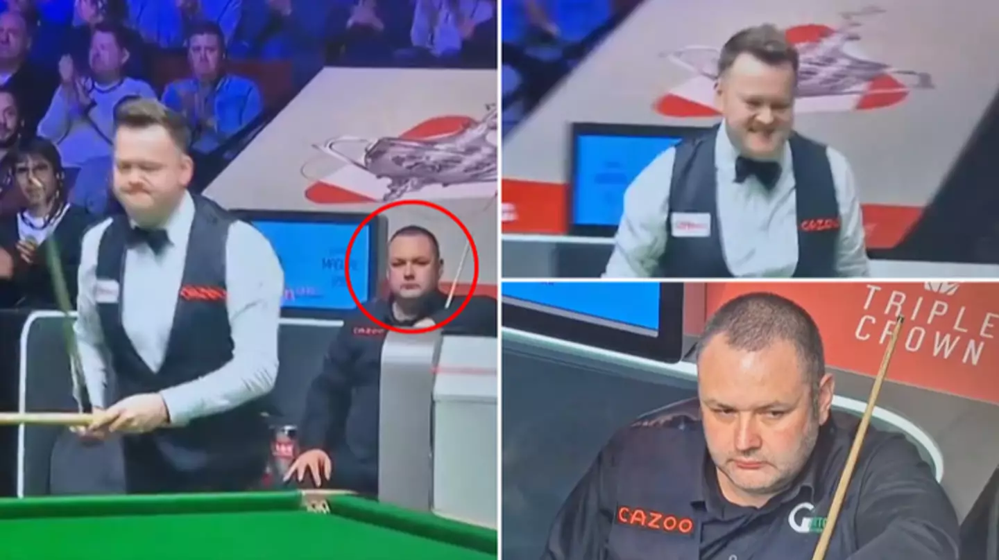 Fans noticed what Stephen Maguire did after Shaun Murphy's reaction to winning frame against him at World Championship