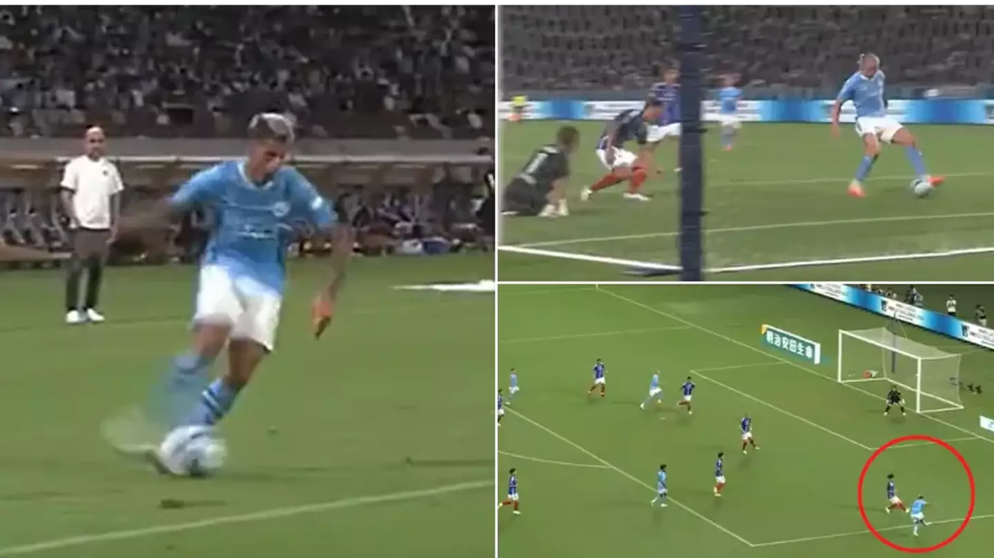 Man City fans are all saying the same thing after Joao Cancelo's assist for Erling Haaland
