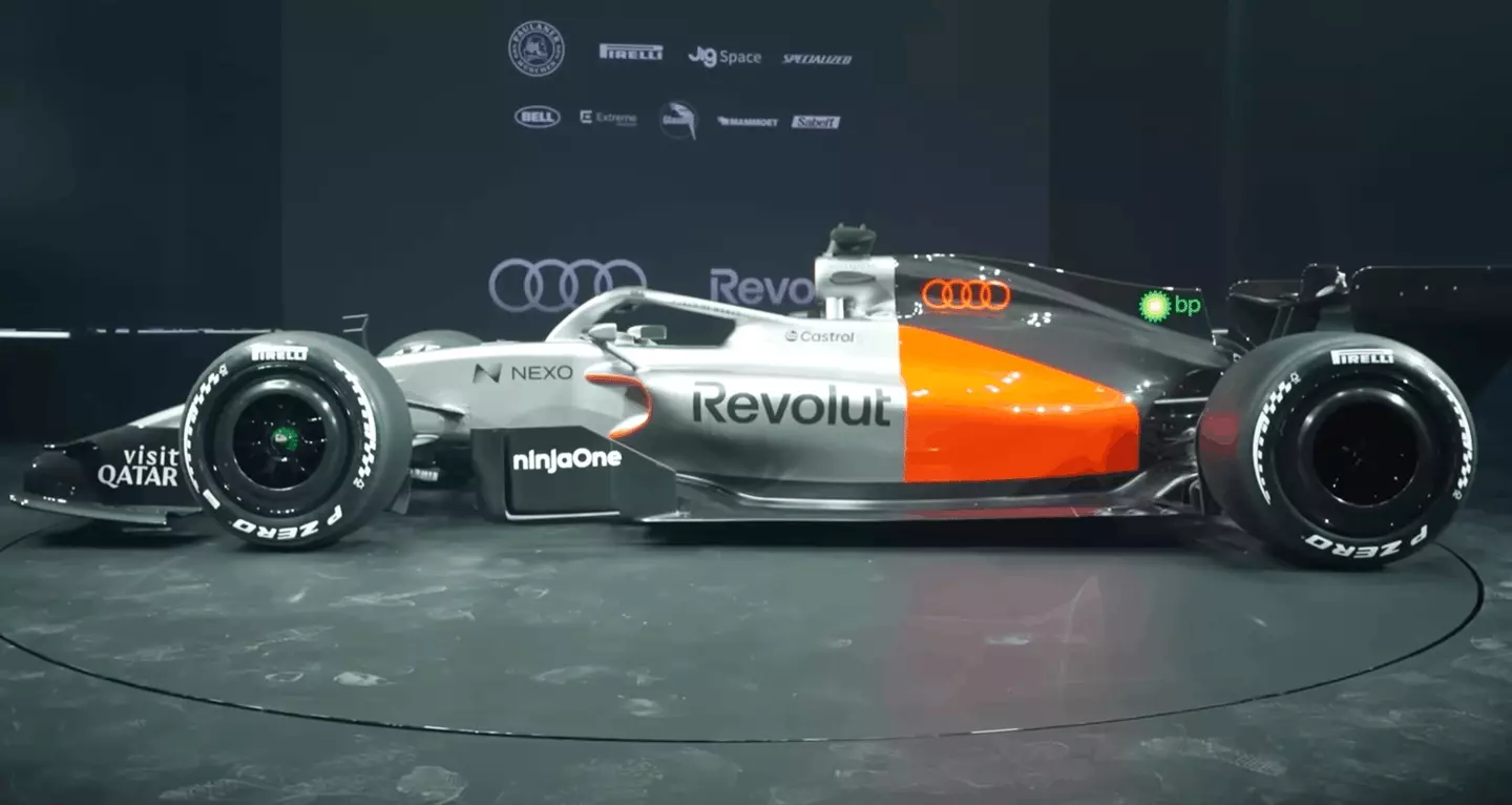 Audi are competing in F1 for the first time in 2026 (Image: YouTube/Audi F1 Team)