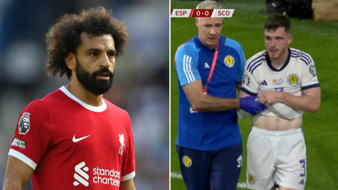 Mo Salah's dislocated shoulder gives Andy Robertson Liverpool injury hope
