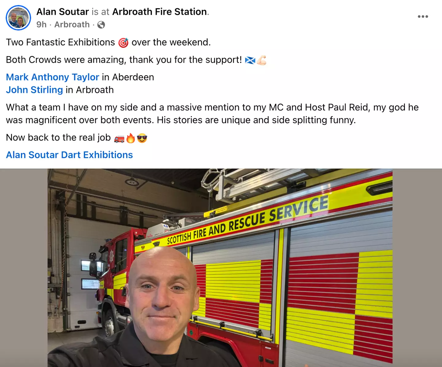 Image: Alan Soutar/Facebook