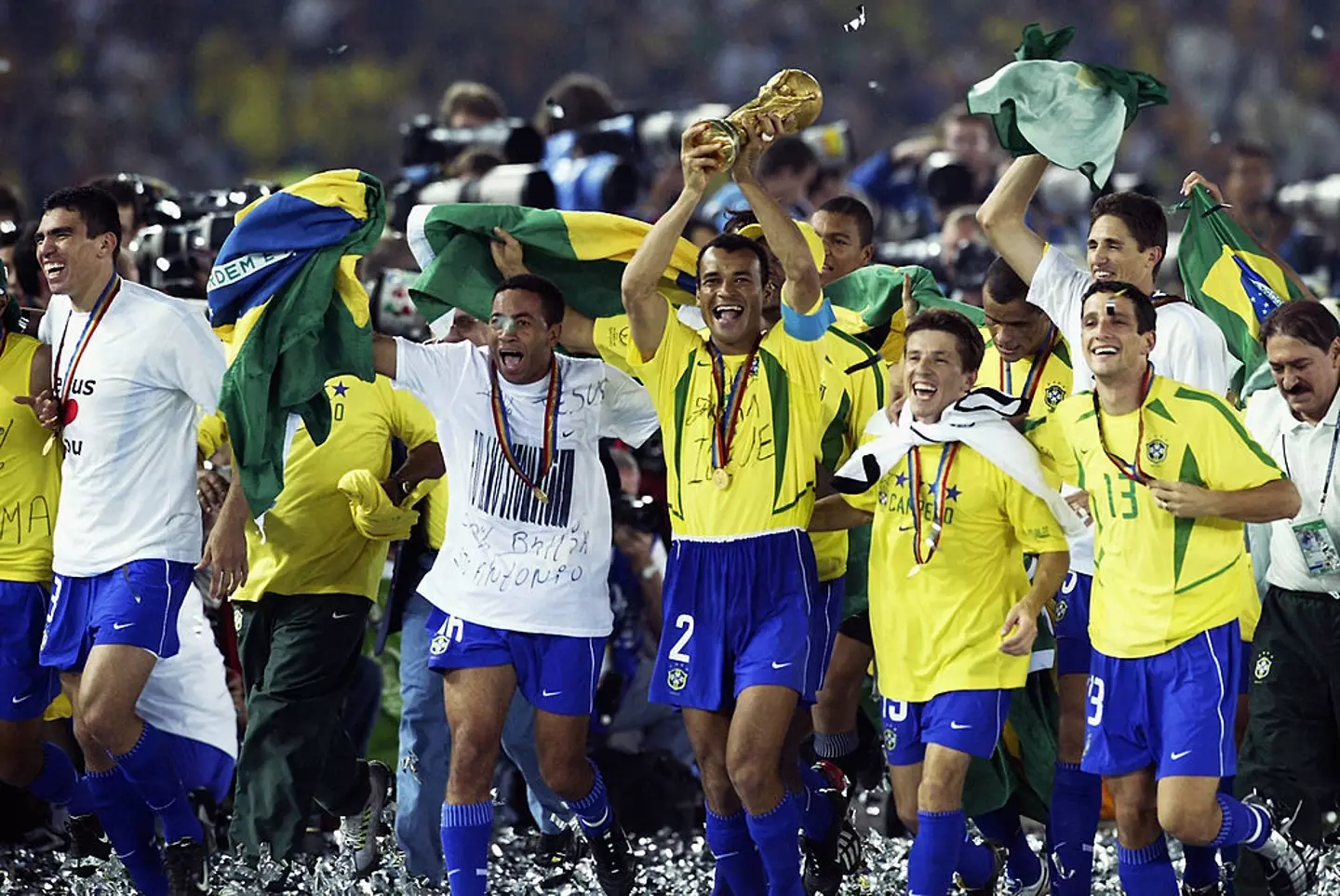 Brazil have won the World Cup a record five times (Image: Getty)