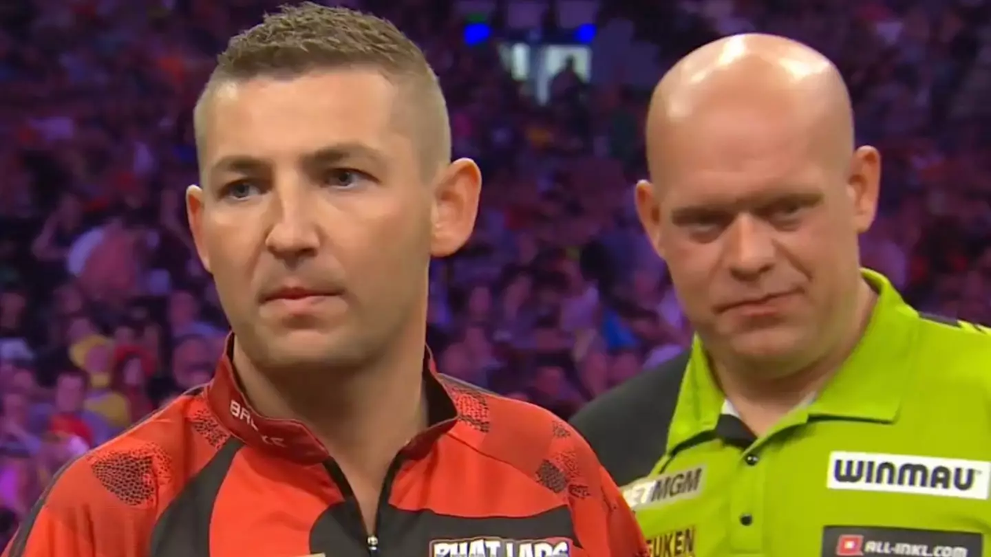 Nathan Aspinall makes worrying remark about Michael van Gerwen after seeing what he did during Premier League Darts clash
