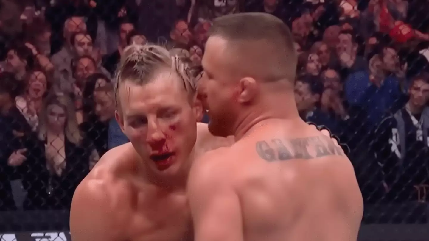 Justin Gaethje's Five-Word Message to Paddy Pimblett Not Picked up by Cameras