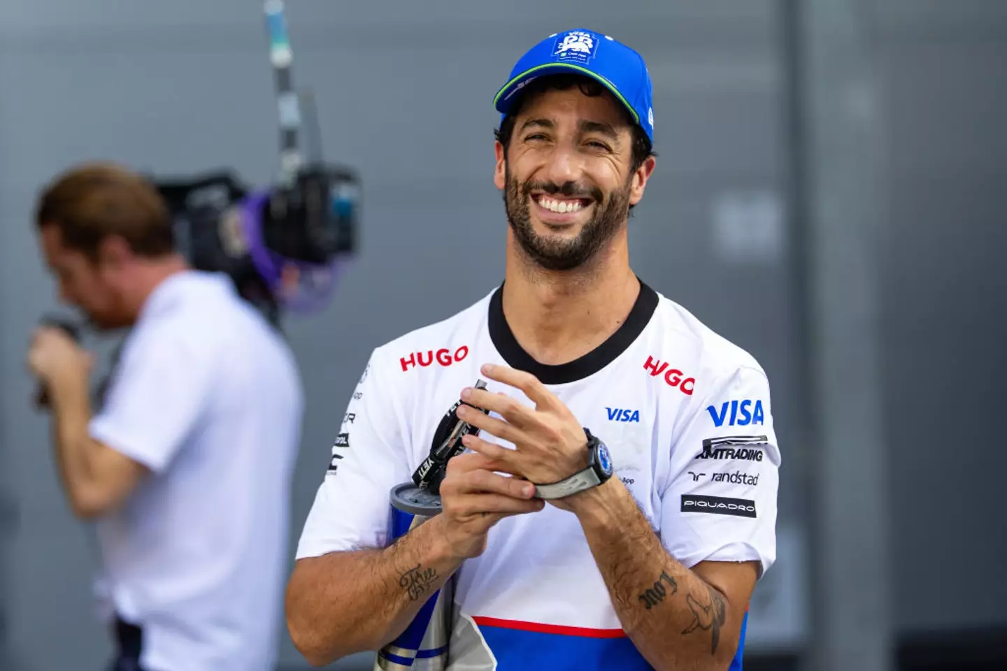Ricciardo could be sacked by Visa Cash App RB (Image: Getty)