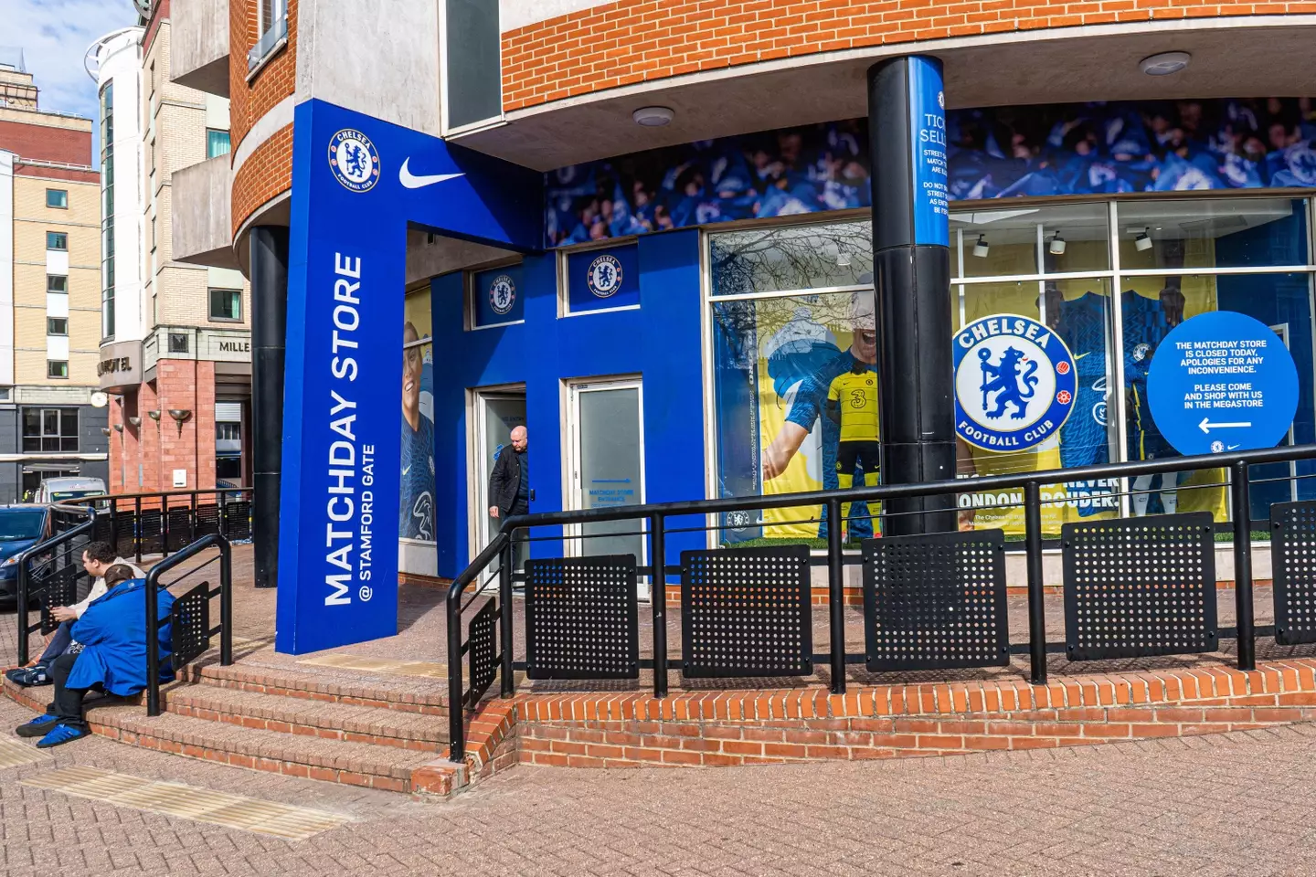 Chelsea's club store has had to be closed after today's news. Image: PA Images