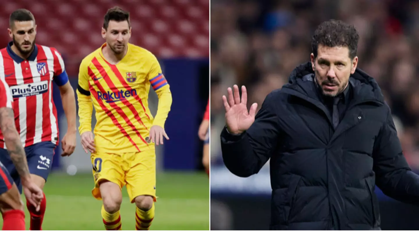 Ex-Atletico Madrid star reveals Diego Simeone's nickname for Lionel Messi so players wouldn't fear him