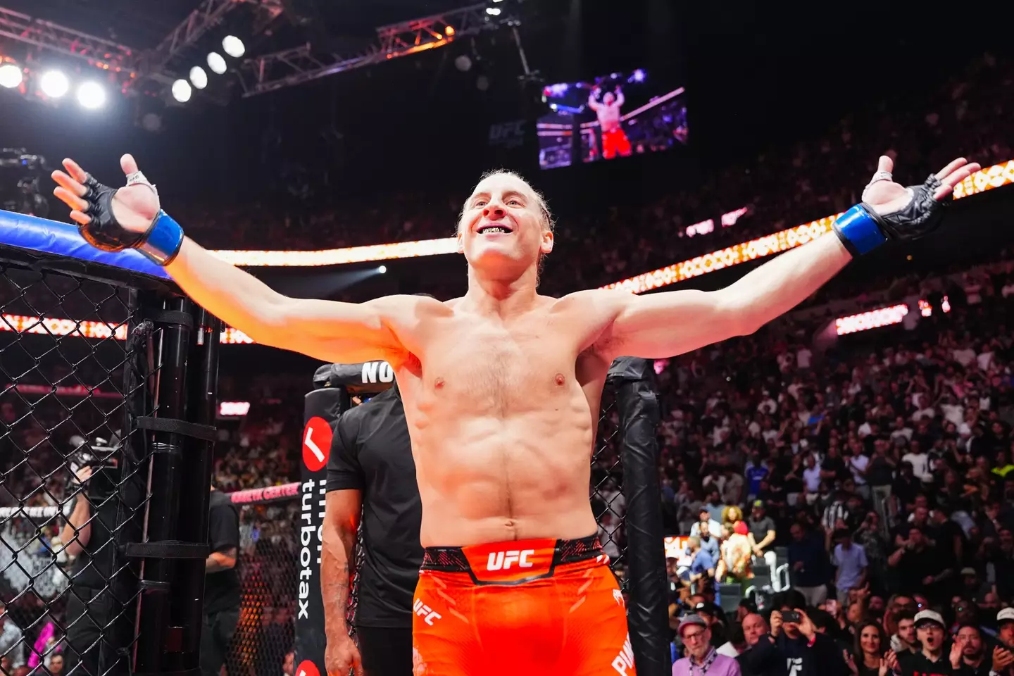 Paddy Pimblett at the UFC. Image: Jeff Bottari / Contributor via Getty