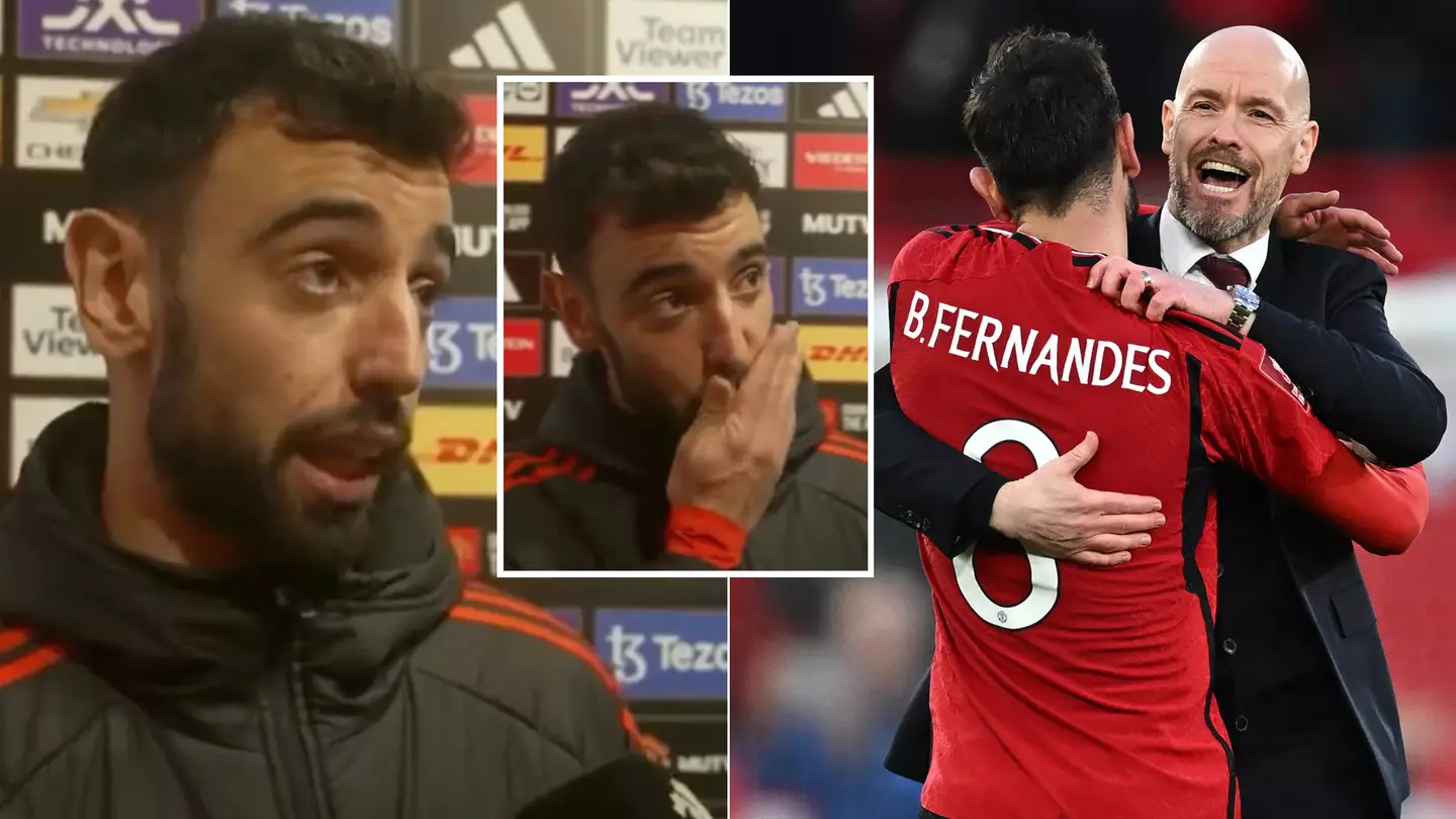 'Without a shadow of a doubt' - Bruno Fernandes didn't hesitate when naming the best manager in the world
