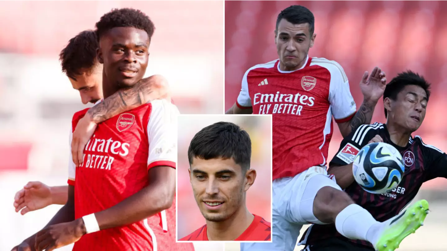 Arsenal half-time player ratings: Bukayo Saka and Ben White shine, Fabio Vieira struggles vs Nurnberg