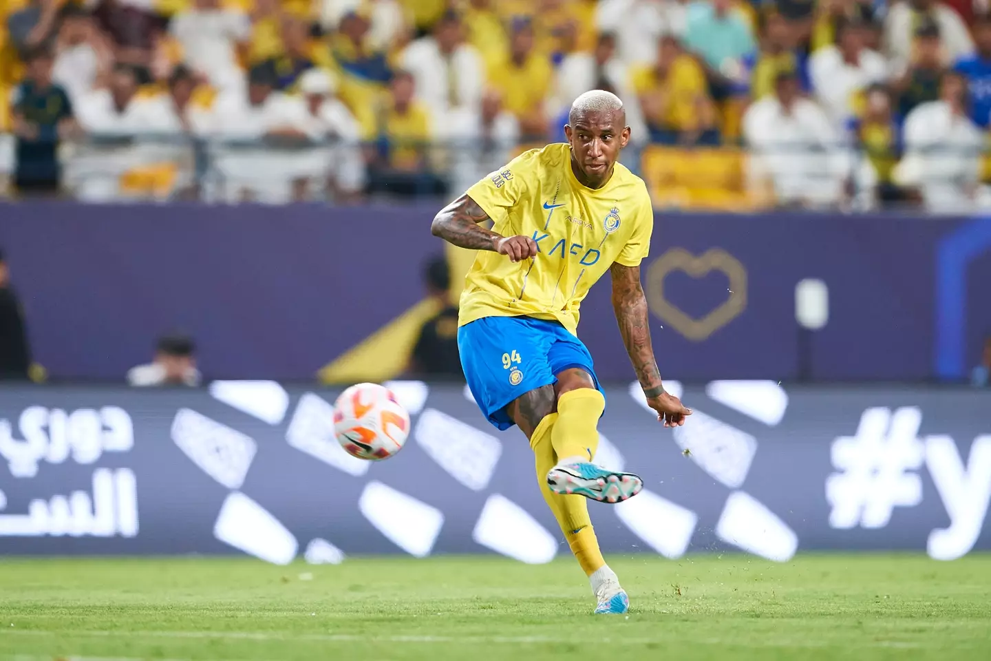 Talisca in action for Al Nassr. Image: Getty 